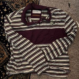 Coal - half button up shirt